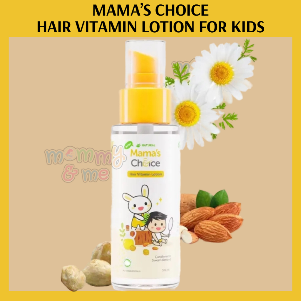 Mama's Choice] Baby Hair Vitamin Lotion/Minyak Rambut Kanak-Kanak/Hair Oil For Dry Scapls