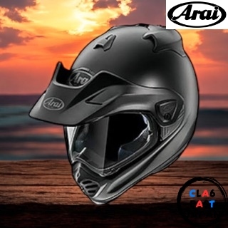 Arai Motorcycle Helmet Off-road TOUR-CROSS V Glass Black