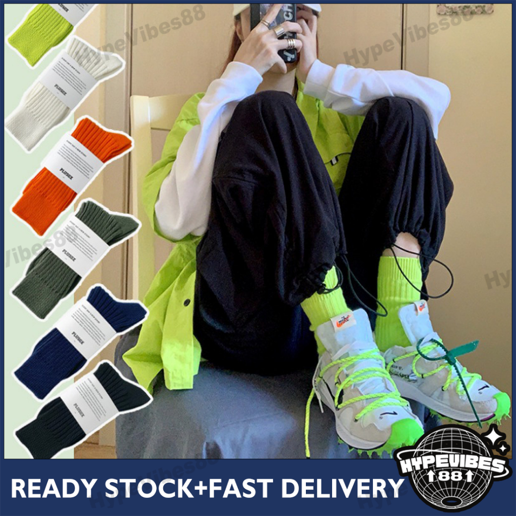 HypeVibes Inspired Madness Colour Cotton Socks Army Green Neon Hipster Socks MDNS Unisex Socks