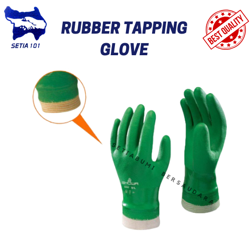 SARUNG TANGAN PENOREH GETAH/ RUBBER TAPPING GLOVE / GLOVE MENOREH GETAH