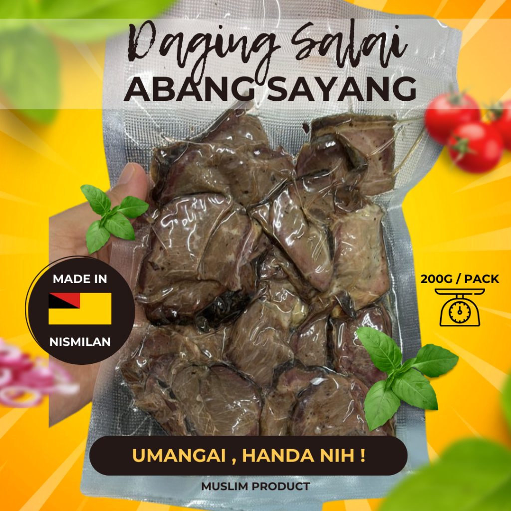 Daging Salai Abang Sayang (Smoked Imported Meat)