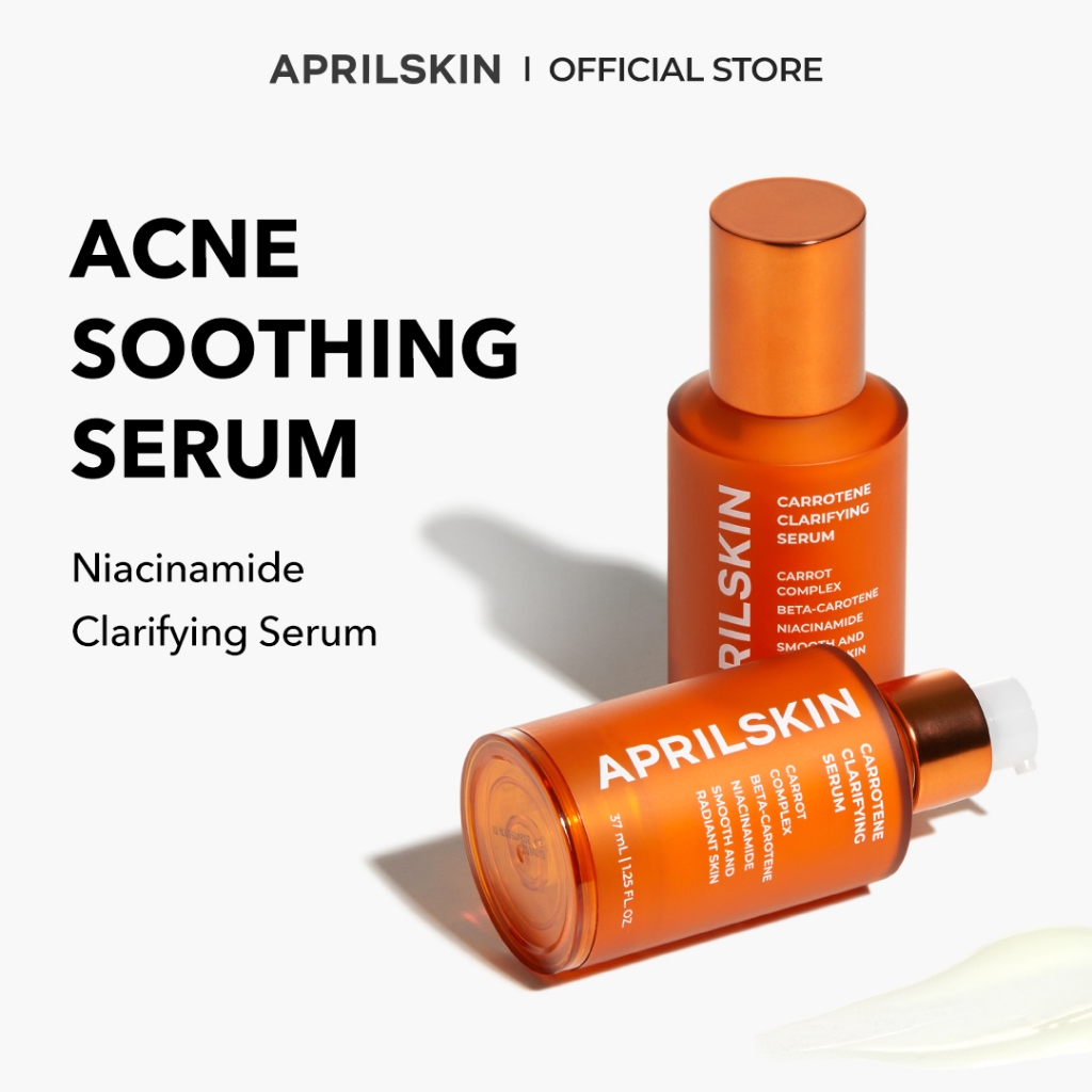 APRILSKIN Carrotene Clarifying Serum | Acne | Repair Barrier | Niacinamide | Brightening