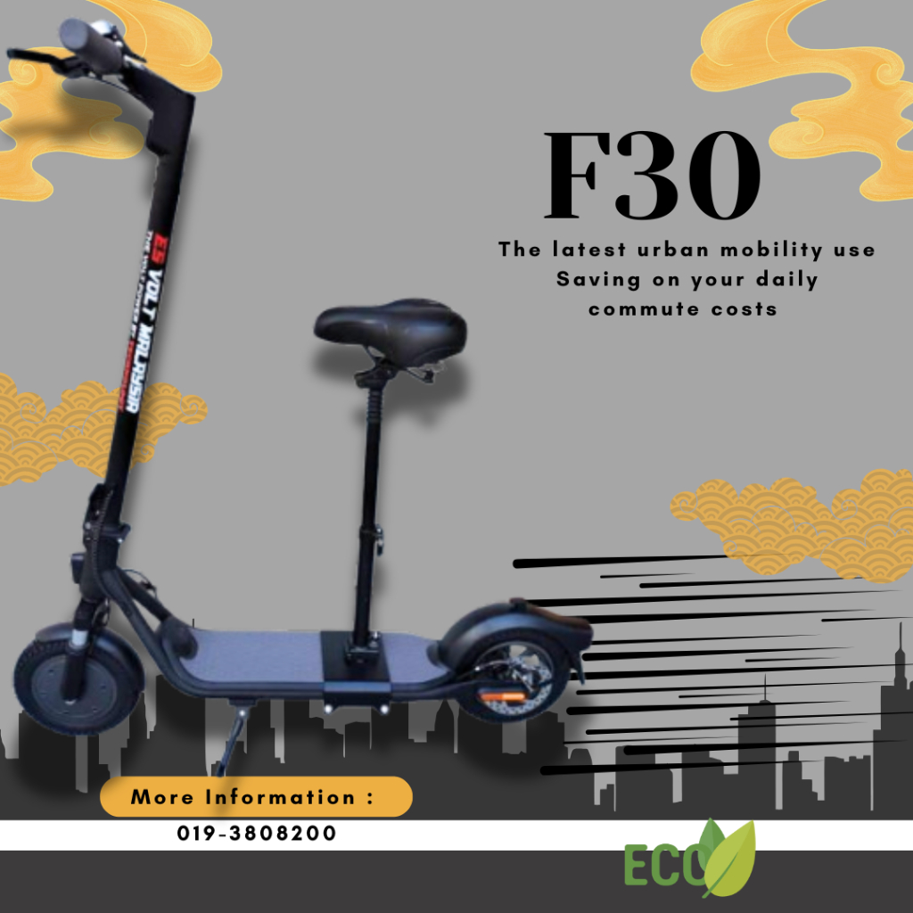 2025 New Version of ES VOLT LITE F30 ELECTRIC SCOOTER Peak Power630