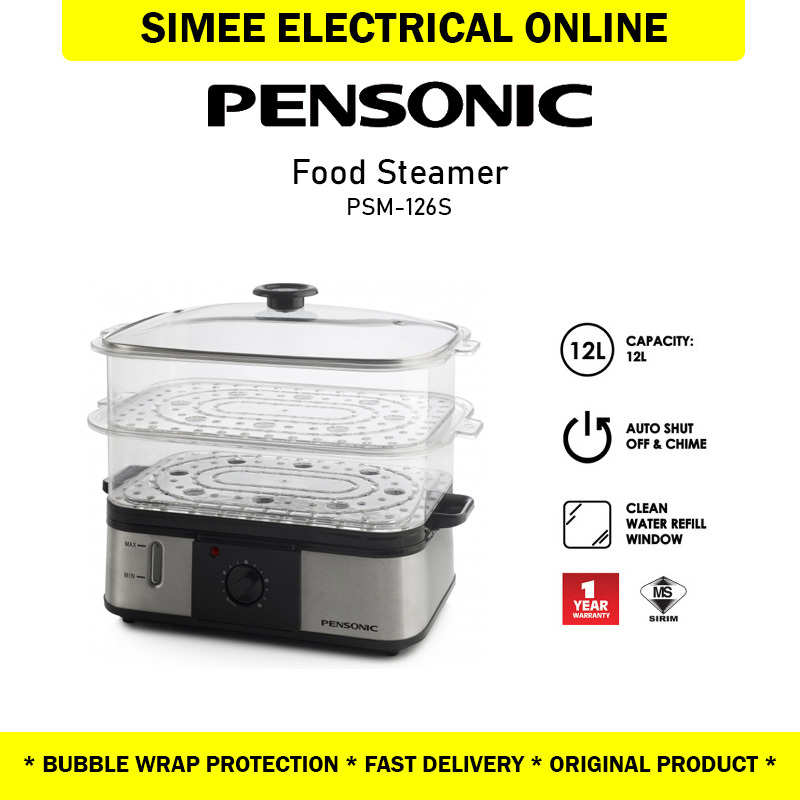 Pensonic 12L Electric Food Steamer PSM-162S PSM162S Pengukus Makanan Elektrik Stim Makanan Pau 电子蒸炉