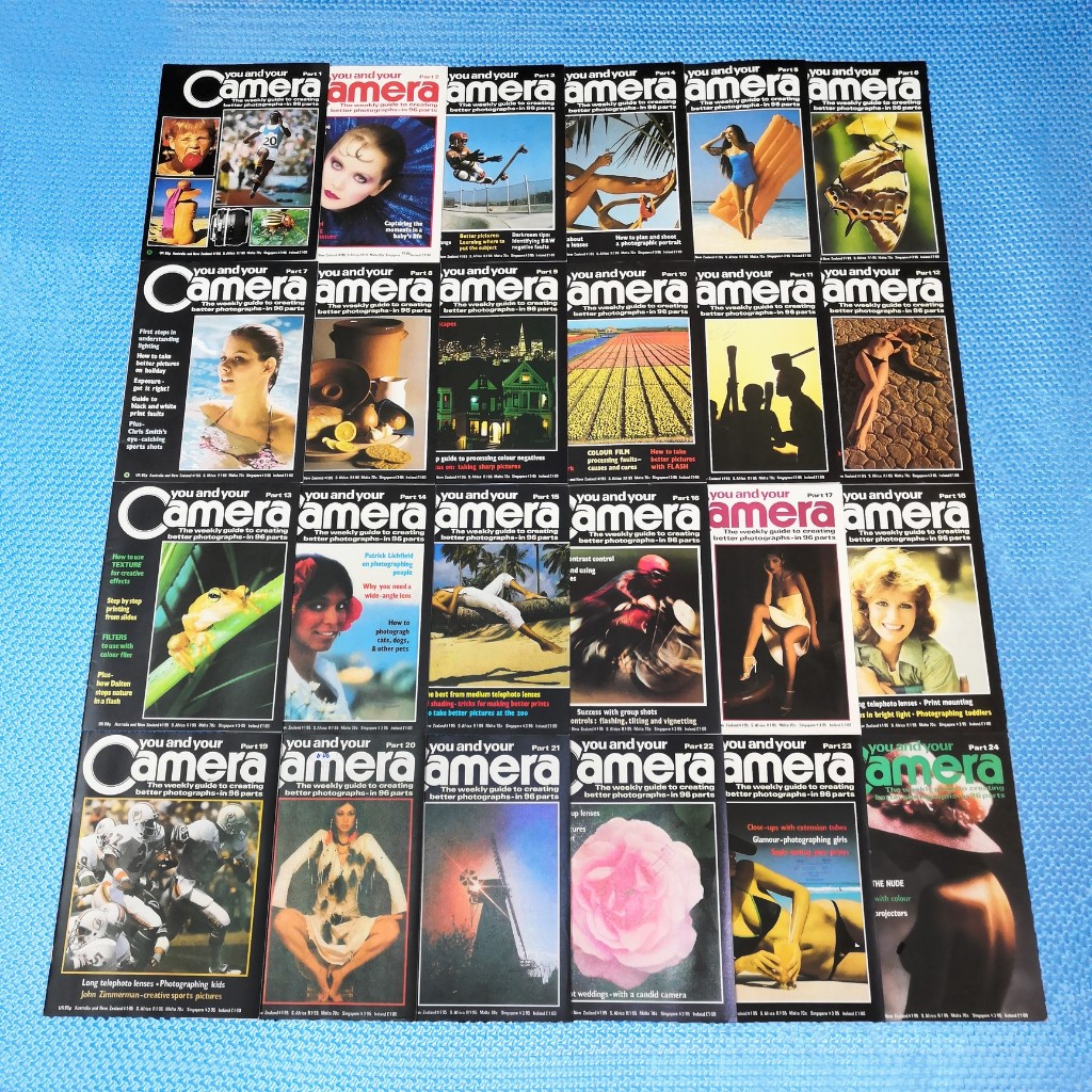 Vintage 70s/80s You and Your Camera Magazine Lot of 20 (No. 1-No. 20)