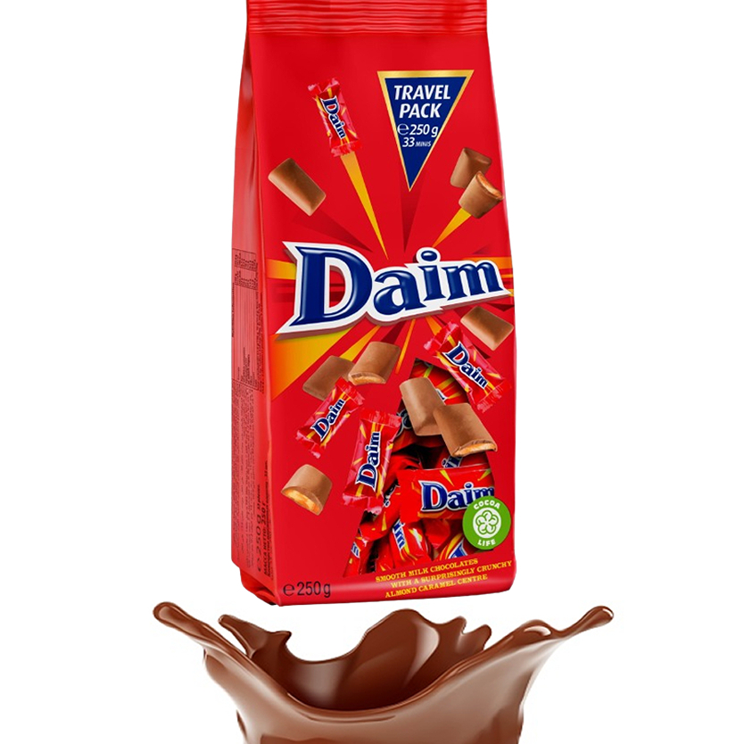 DAIM Bag 250g 33pcs CHOCOLATE
