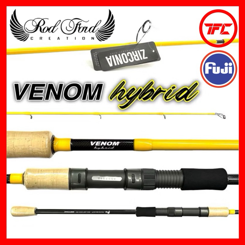 RODFORD Venom Hybrid Spinning Rod Fishing Rod Ford Pond Kolam Jigging Bottom