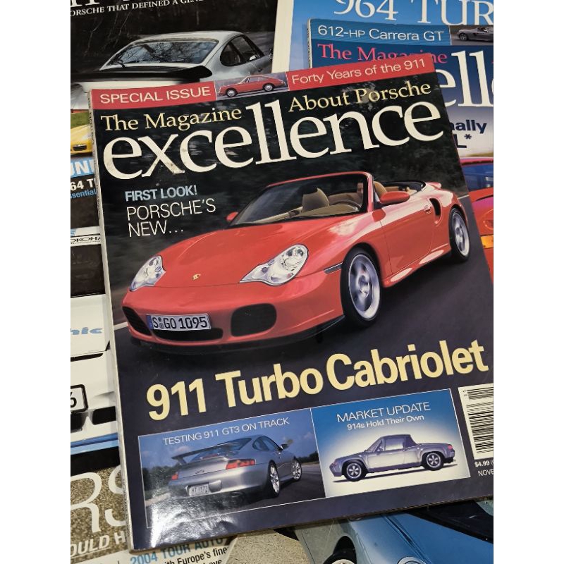 Porsche Car Magazine Old Issues Porsche 911 World Classic GT Rare