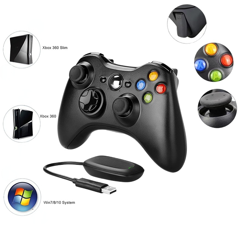 Xbox 360 Wireless Game Controller Pc Tv Gaming Controller Wired Joypad Joystick Steam Xbox Game Handle