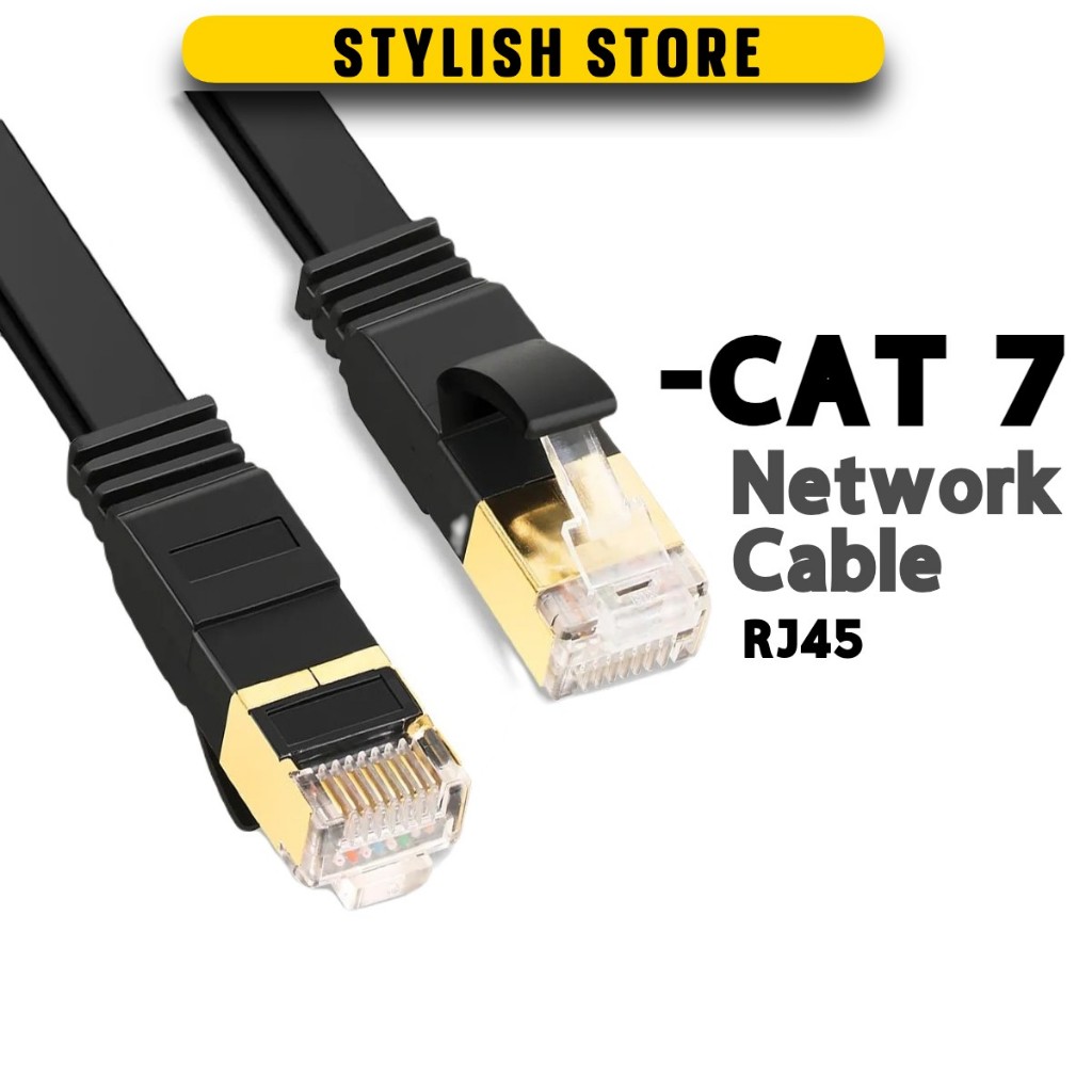 CAT7 Ethernet Cable 10Gbps RJ45 LAN Cable RJ 45 Network Cable Router Cable Ethernet Cat 7 Network LAN Cable