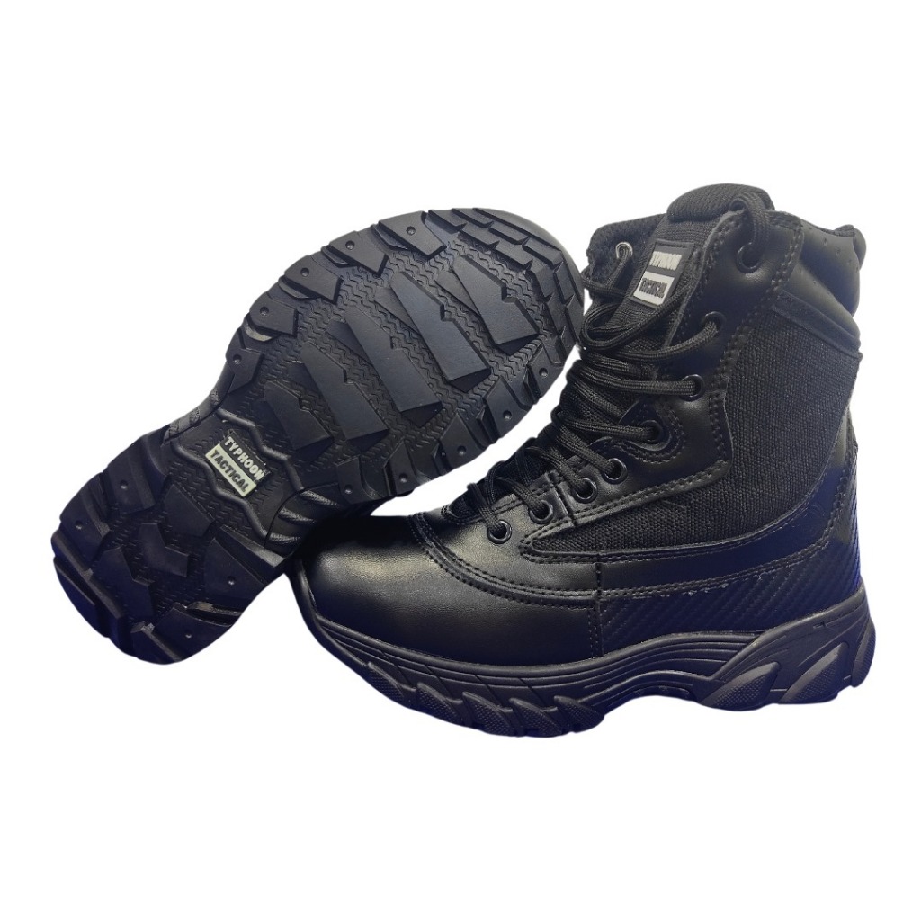 Typhoon Tactical Men Shoes – Heavy-Duty Military Style Boots Kasut Operasi