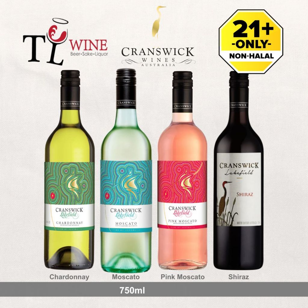 (TL WINE) Cranswick Lakefield Moscato / pink moscato / Chardonnay / shiraz 750ml 💯 ORIGINAL ✅Duty paid