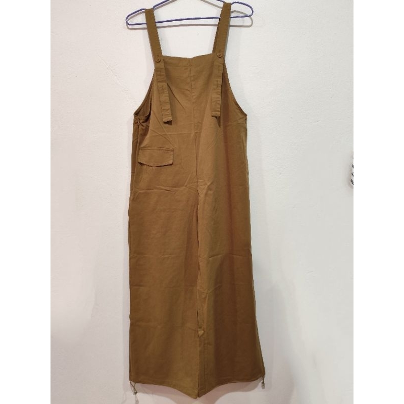 brown denim women jumpsuit (RS4382)
