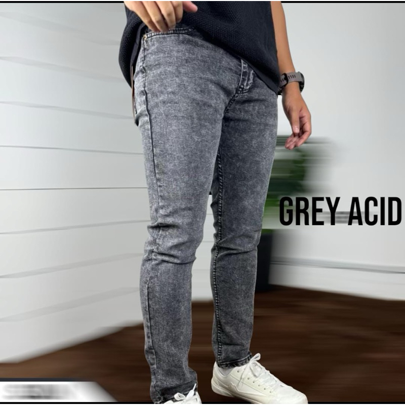 Men’s Denim Super Stretchable Slim Fit skinny jeans Pecil Jeans Material 95% cotton 5% spandex denim