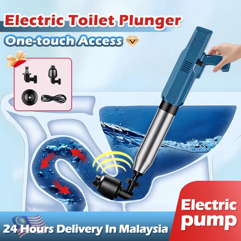 MODOFO Electric Toilet Plunger High Pressure Plunger Pump Pam Tandas Tersumbat Drain Clog Remover