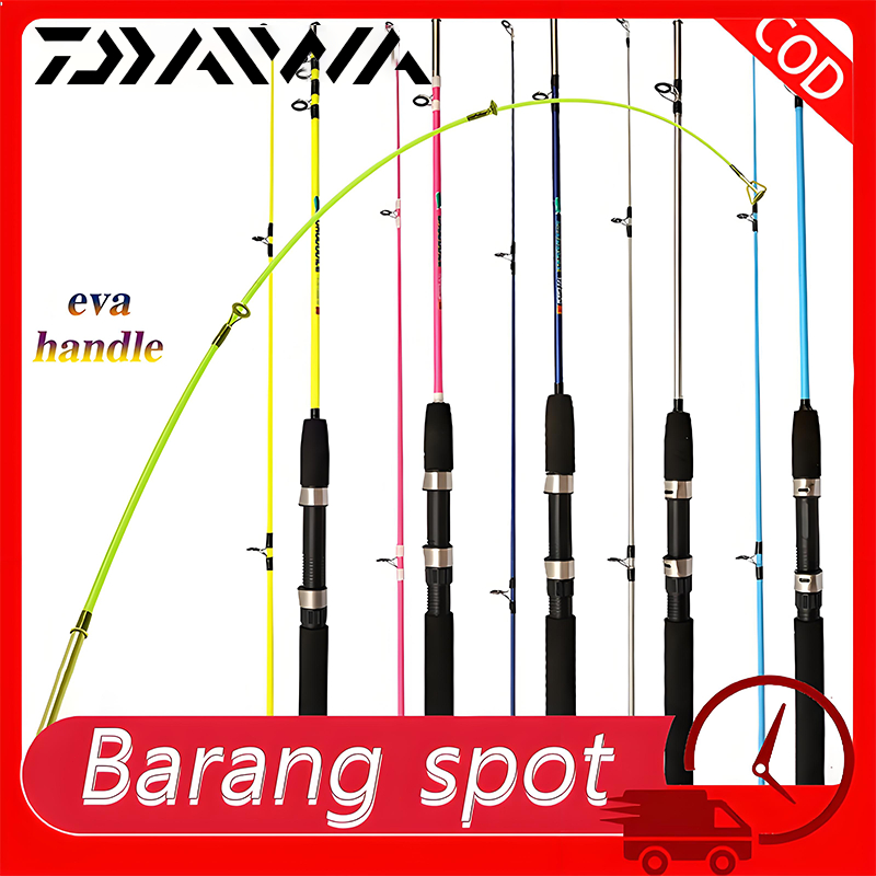 DAIWA Joran Pancing Rod Spinning Fishing Rod 2 Sections Fishing Combo For Freshwater Pancing