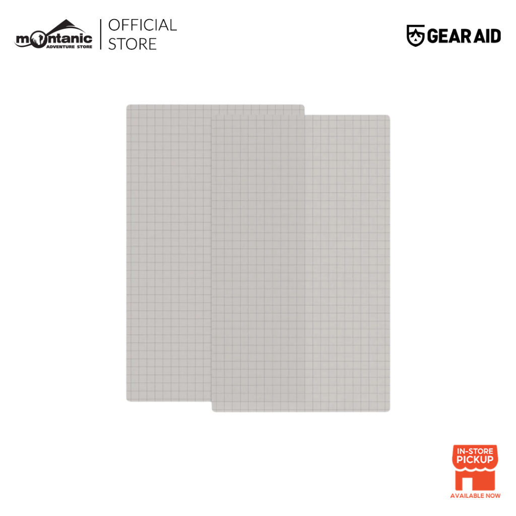 Gear Aid Tenacious Tape Silnylon Patches - 3" x 5" Weatherproof Adhesive Tape Repair Patch For Tent Jacket Gear