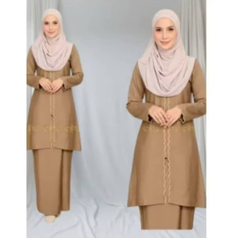 RAYA BIG OFFER  BARU STOCK BAJU KURUNG SULAM CEY IRONLESS READY  STOCK IN MALAYISA