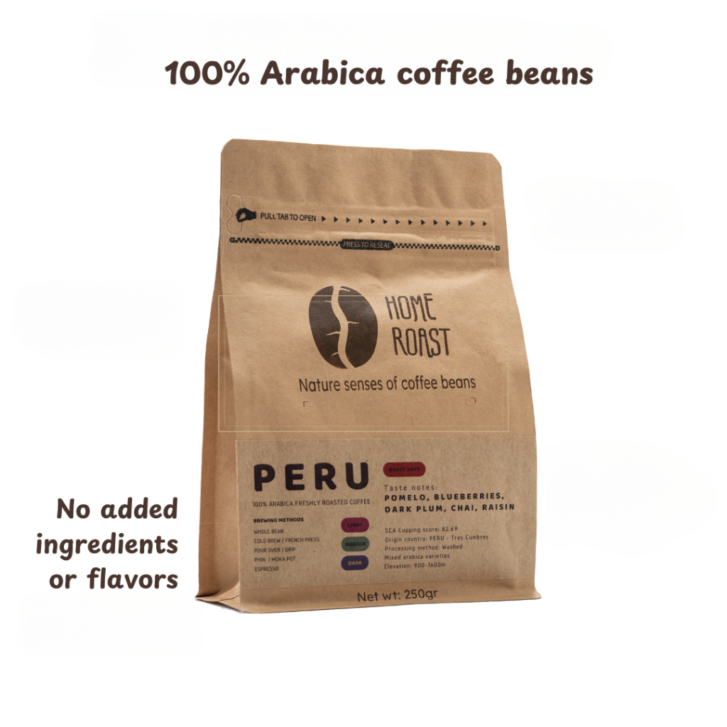 Arabica coffee bean [PERU Coffee] Vietnamese coffee