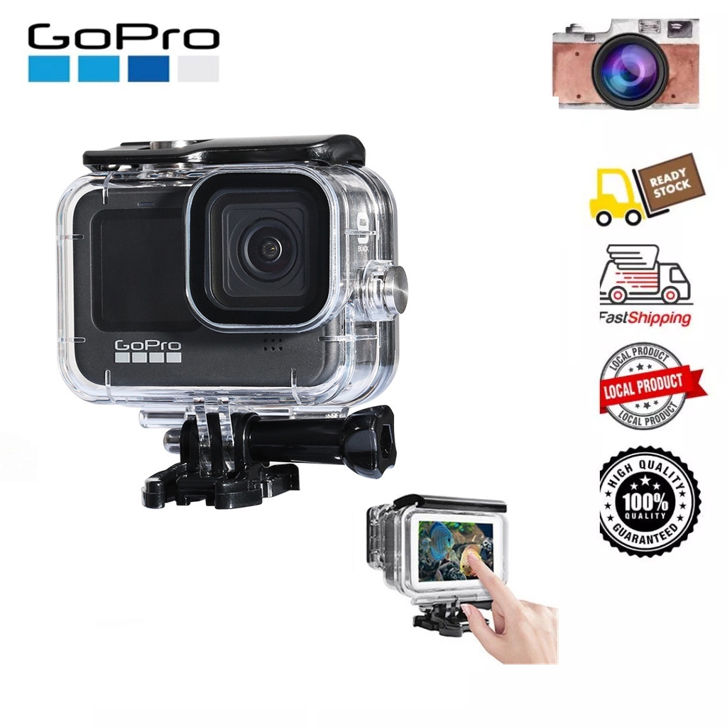 GoPro Hero 13/12/11/10/9/8/7/6/5/4/3/3+ Black Session Waterproof Case Underwater Camera Accessories