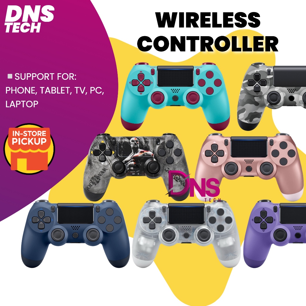Ready Stock Controller PC Android Ios Bluetooth wireless Game Games Controller Gamepad Joystick For Android Pc Laptop