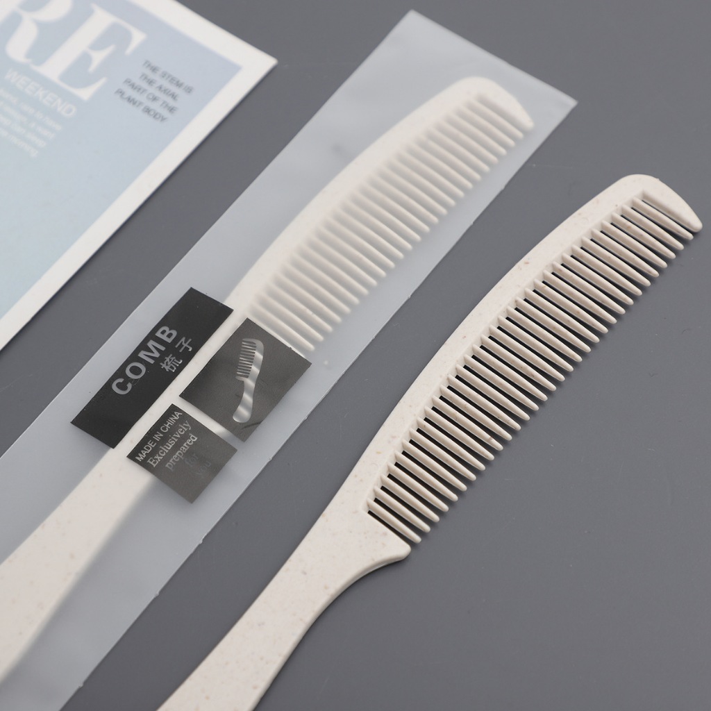 Disposable Hotel Comb Portable for Travel & Guest Use High-End Hotel Toiletries Supplies 一次性小梳子