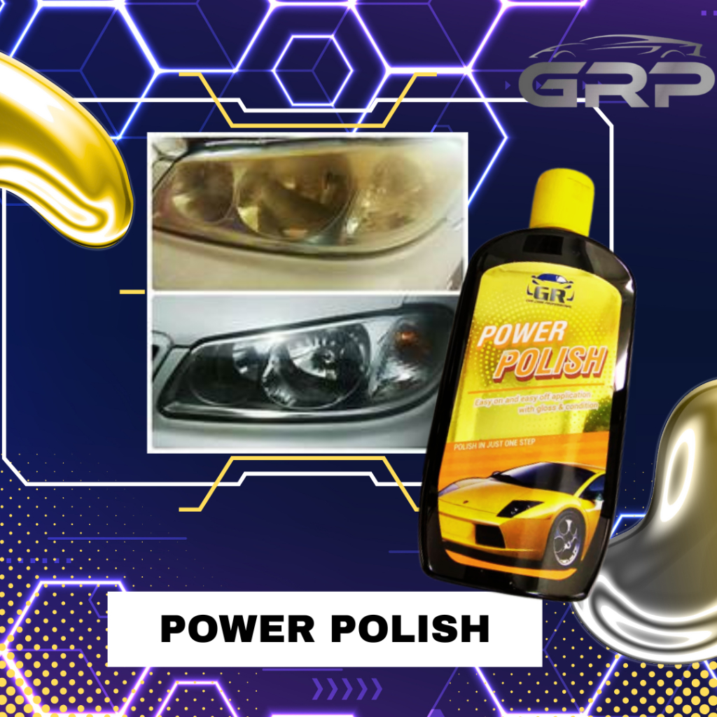 Produk penjagaan kereta GR Power Polish(GR Power Polish Car care products)