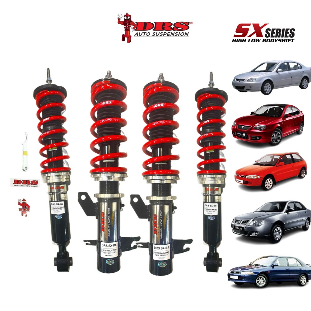 ?proton wira/waja/persona/gen2 ~drs (sx series )hilo body shift adjustable absorber/suspension