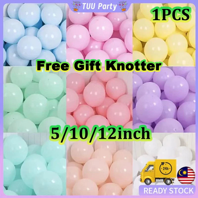 Belon Macaron 1PCS 5/10/12Inch Latex Balloon Pastel Balloons Wedding Room Birthday Party Scene Decoration Sweet Romantic