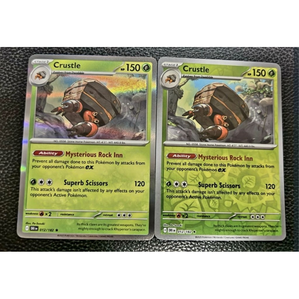 SV: Destined Rivals - Crustle (1RH+1Normal)-012/182