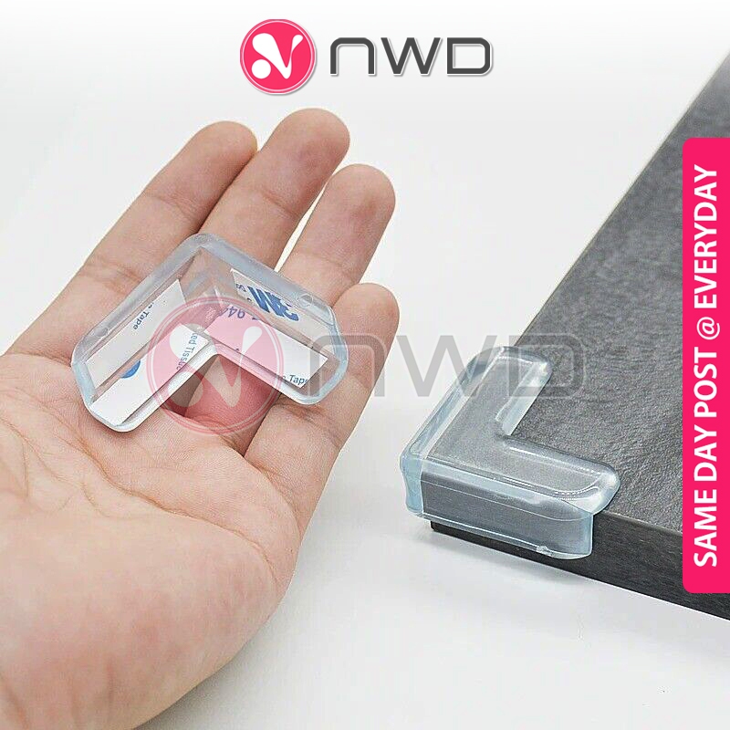 《 》Silicone Table Corner Protector Baby Kids Furniture Edge Guard Safety Bumper Pelindung Bucu Meja 桌角保护套