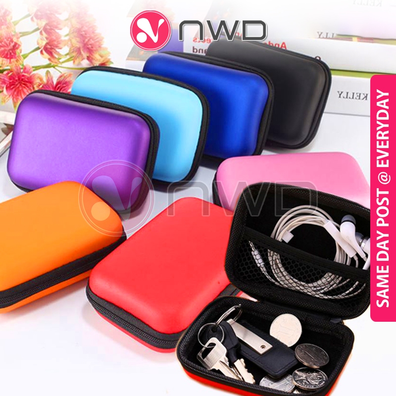 《 》Travel Organizer Earphone Cable Charger Pouch Bag Box Case Storage Bekas Simpan 旅行收纳包 NWD