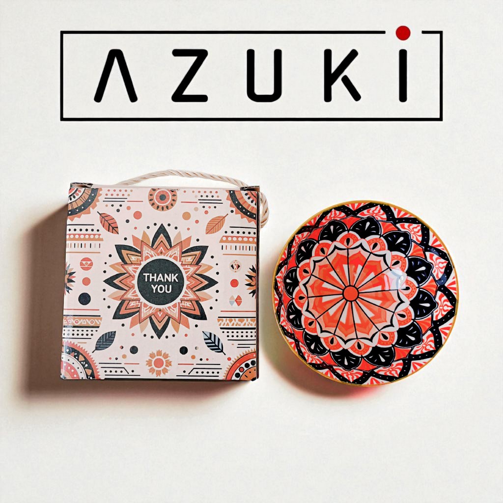 AZUKI Wedding Party Birthday Favour Goodies Gift Souvenir Doorgift Ceramic Bowl Keramik Mangkuk Dinnerware Majlis Kahwin
