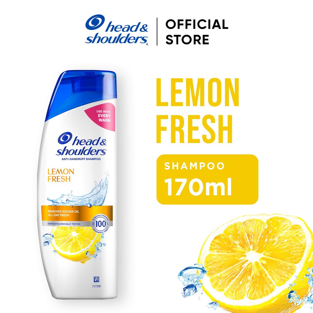 Head and Shoulders Instant Oil Control + Lemon Fresh Anti Dandruff Shampoo