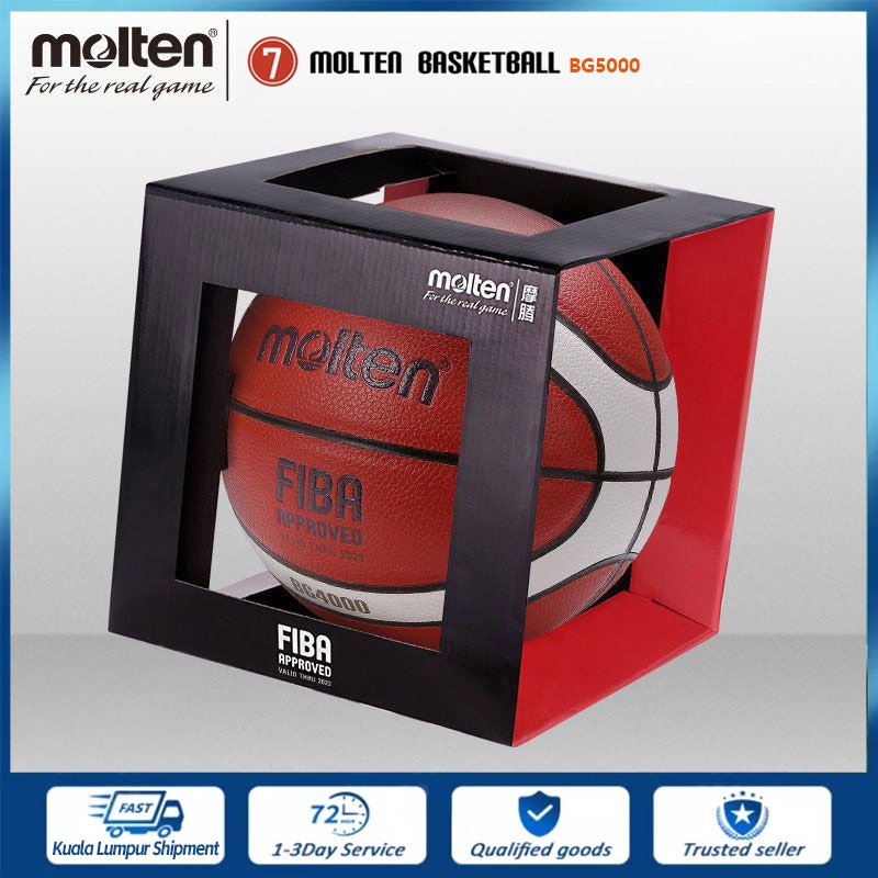 Molten Basketball BG5000 PU Leather Material Size 7 Game Ball