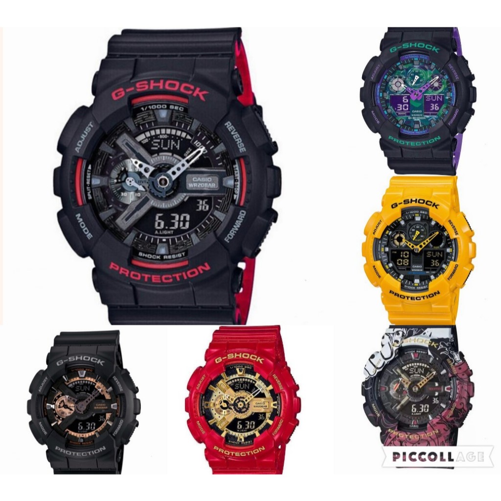 [SHIP TODAY]GA 110 GA100 Waterproof Wrist Watch Men Electronic Sport Watch