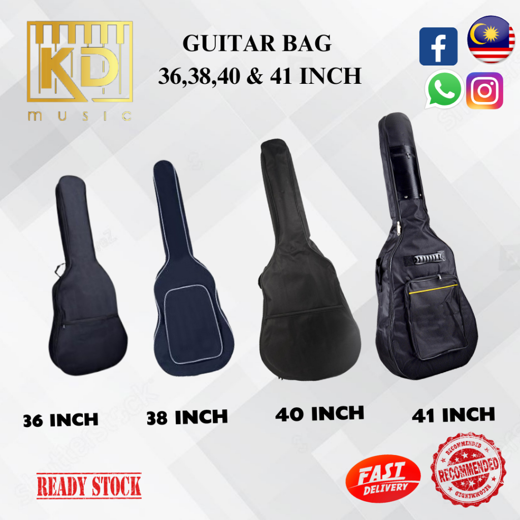 GUITAR BAG FOR GUITAR 36/38/40/41 INCH ☆THICK AND NORMAL☆