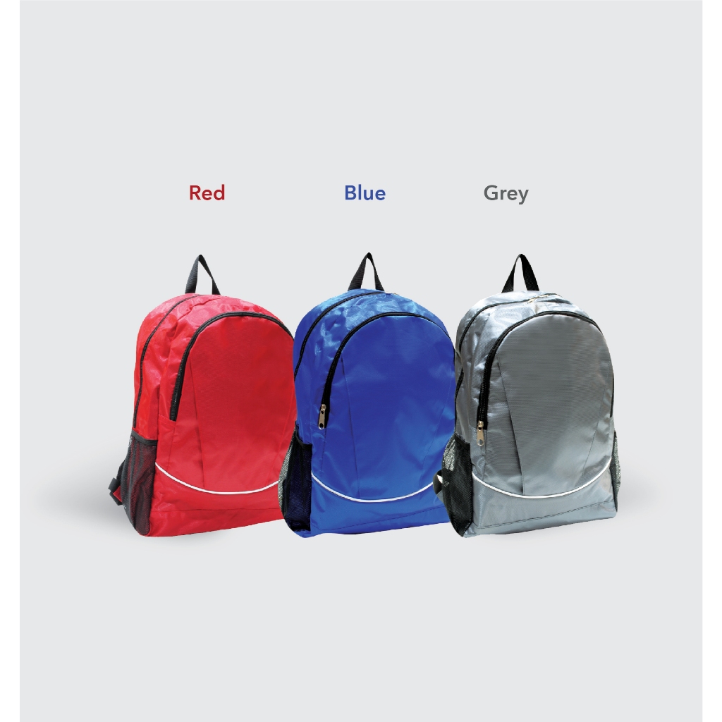 [READY STOCK ] B0259 - 600D Laptop Backpack Easy-To-Use Travelling Holiday Travel Ecofriendly