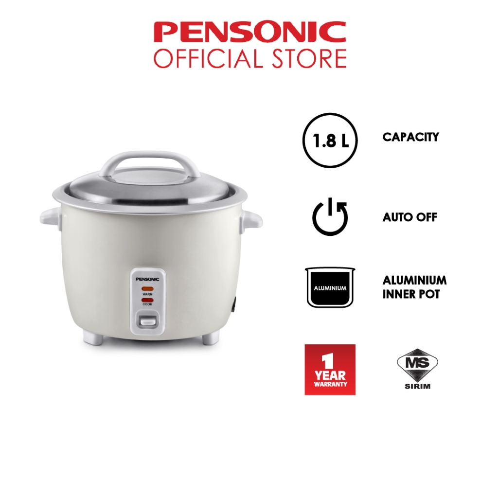Conventional Rice Cooker (1.8L) PRC-1803