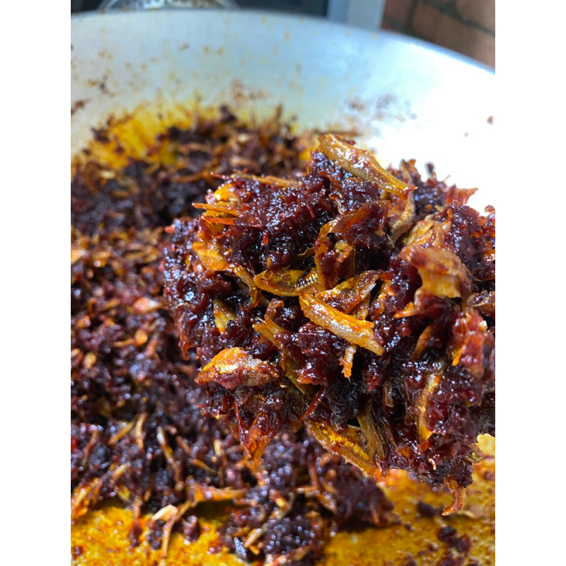 Sambal Bilis Rangup (200gram) sambal basah tapi ikan bilis masih garingggg boleh makan 4-5 orang dewasa.u