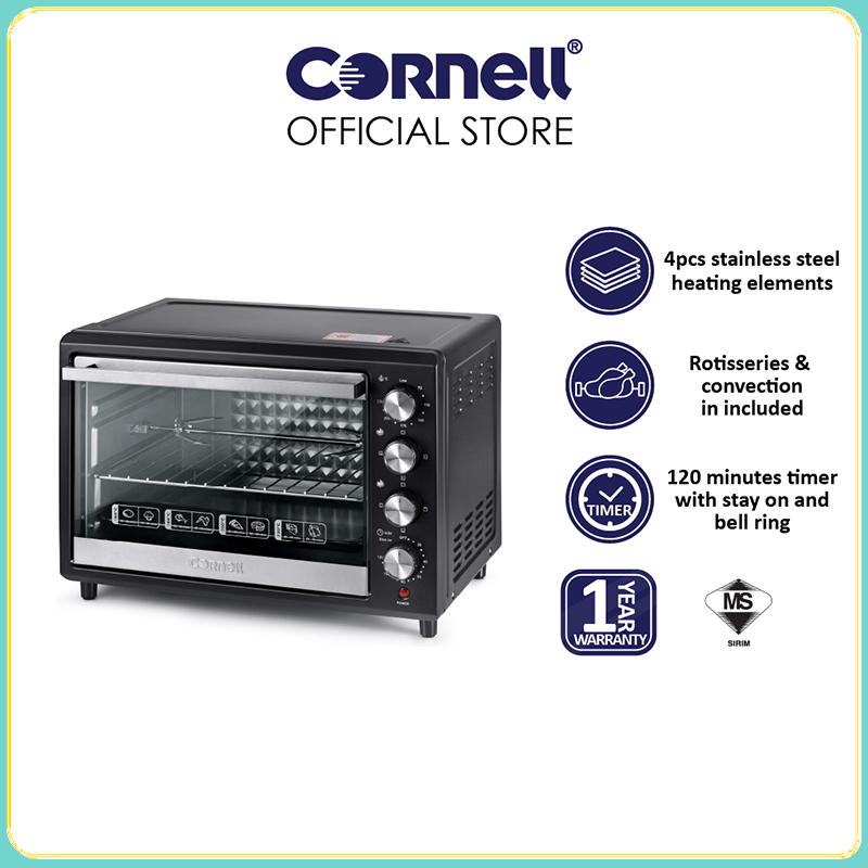 Cornell Electric Oven 40L Steam Oven Ketuhar Elektrik Grill Oven Toaster 烤箱炉 | CEO-E4010X