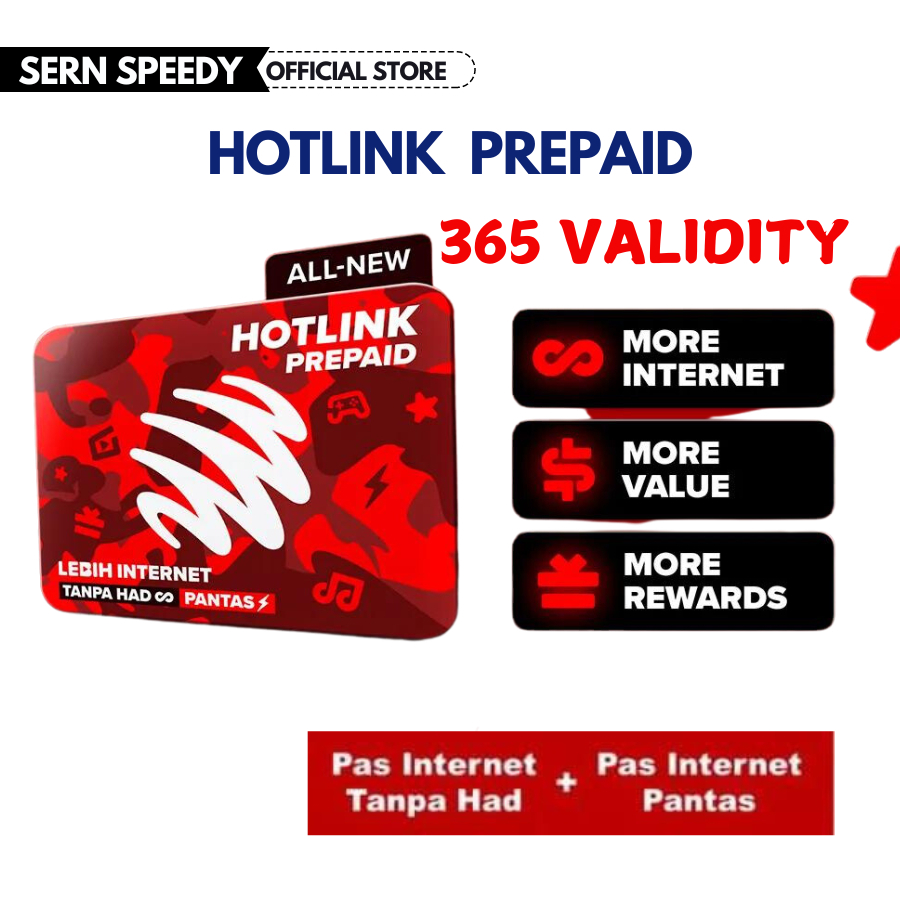 Hotlink Prepaid SIM Card – 017/010 Nombor Cantik, Maxis Fast Delivery & Affordable Internet