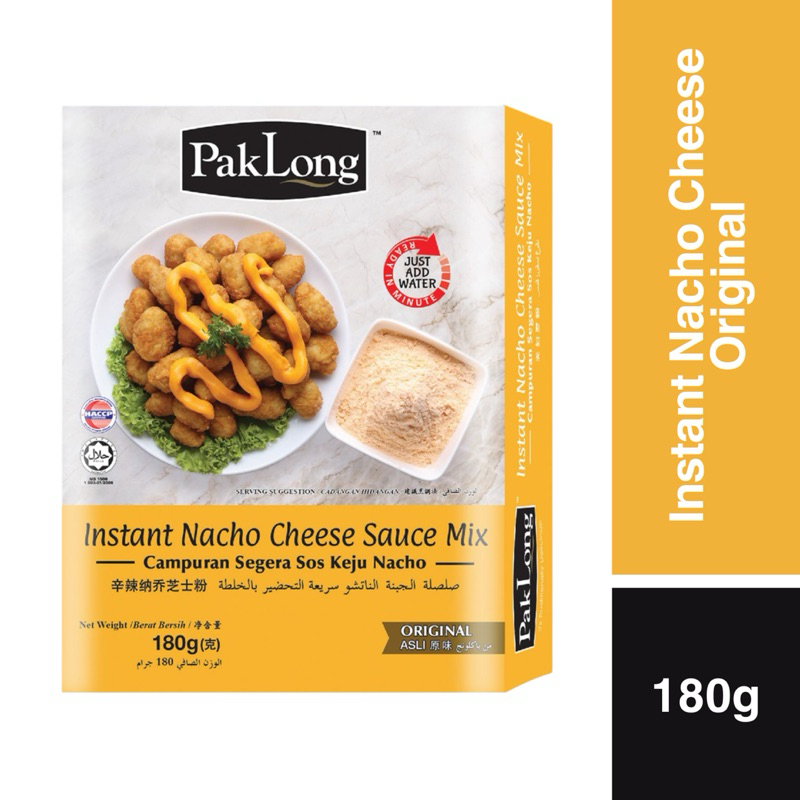 Paklong [Original ]Instant Nacho Cheese/[Asli ]Campuran Segera Sos Keju Nacho 189g