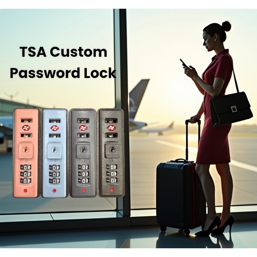 LUGGAGE ACCESSORIES SWIFT TSA Lock Padlock Anti-theft Luggage Protection Security Safely Code Lock