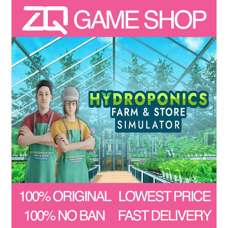 Hydroponics Farm & Store Simulator | ZQ PC Game S.t.e.a.m Online & Offline [Instant]