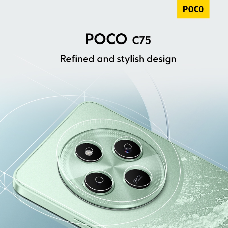 [NEW]POCO C75 8GB RAM+256GB ROM/6.88'' 120Hz display/5160 mAh battery/NFC supported/smartphone