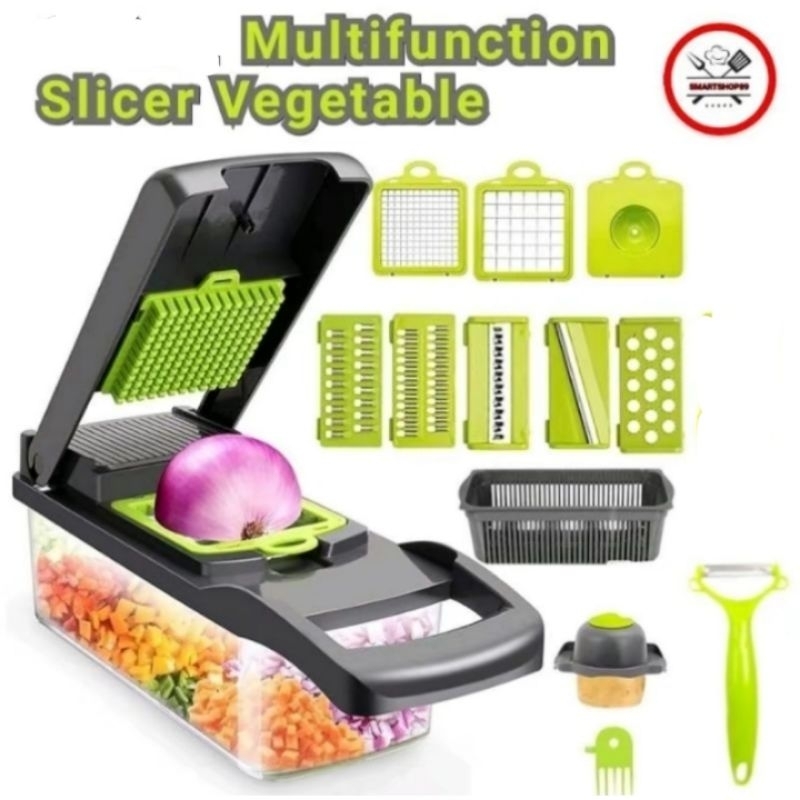 Mandoline Slicer Vegetable Chopper GRATER CUTTER / SAGAT SERBAGUNA PENYAGAT Multifunction food cutter