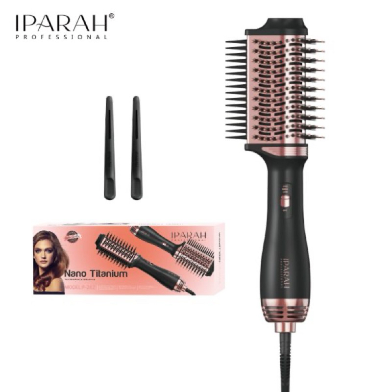 IPARAH P-262 Hair Styling Power Cord Professional Hot Air Brush STraightener Electric Hair Dryer & Styler