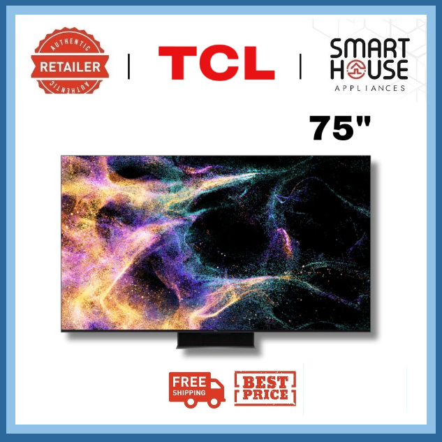 FREE SHIPPING !! TCL C845 75 inch Mini LED Google TV 75C845