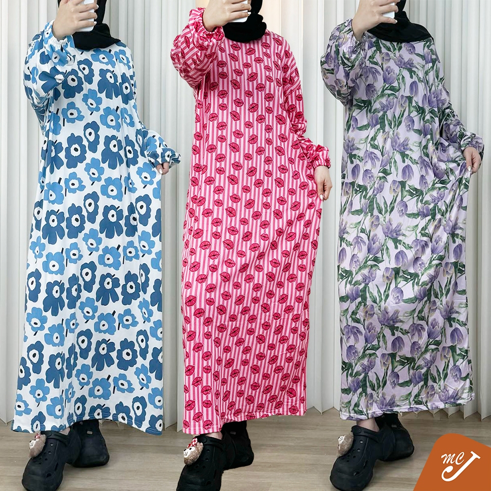 McJoden - RORA kaftan dress lengan panjang dan lengan suku
